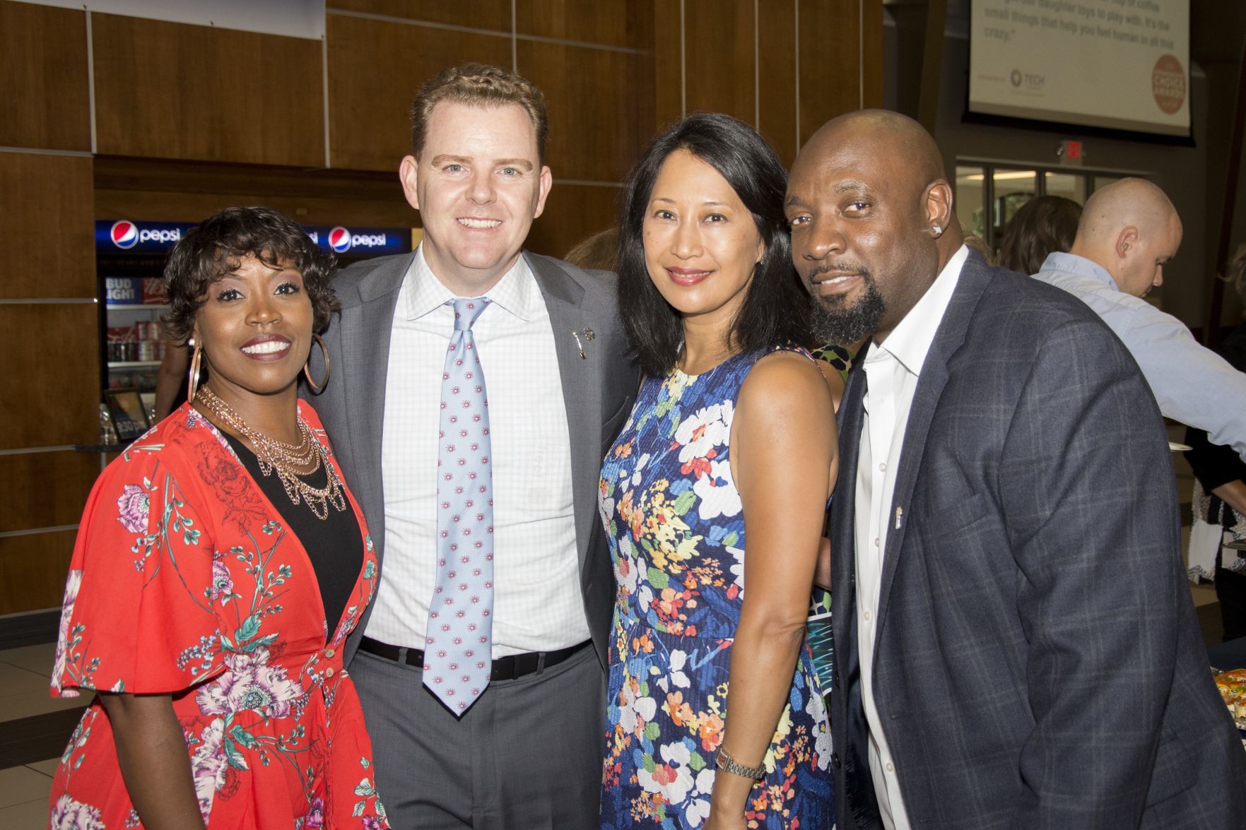 Clarice Patterson, Steven and Michelle Burghart, Michael Patterson